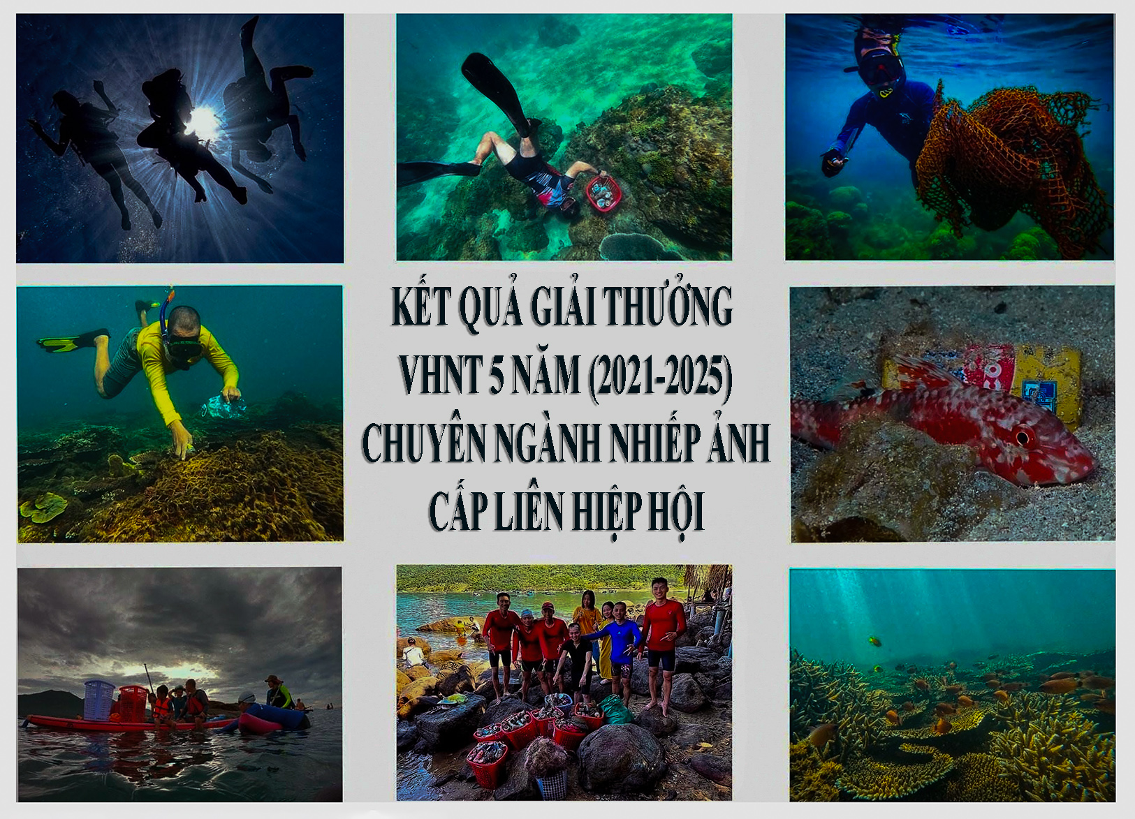 Thông báo kết quả xét tặng Giải thưởng Văn học - Nghệ thuật chuyên ngành Nhiếp ảnh nghệ thuật cấp Liên hiệp Hội